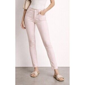 BUFFALO David Bitton Women's Mid-Rise Ankle Grazer Skinny Jean Pink 6/28